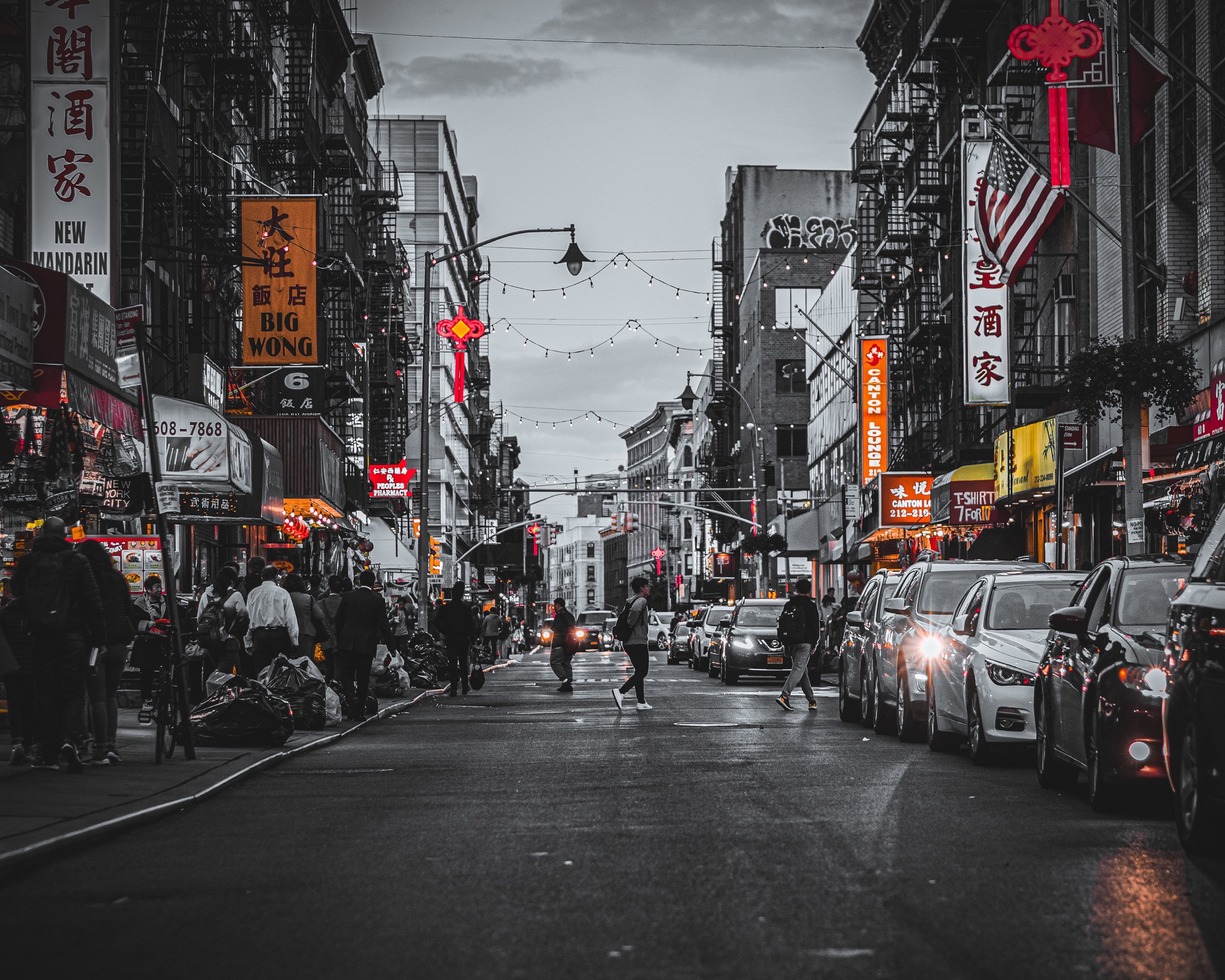 Fotografía 01 de la serie Detrás de Chinatown